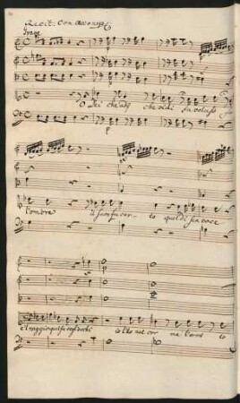 Recit: con accomp.: Oh Dèi, che udii?