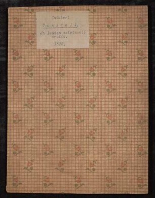 Cuthbert Tonstall, in laudem matrimonii oratio