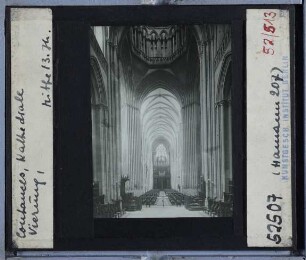 Coutances, Kathedrale Notre-Dame : Vierung