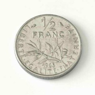 0,5 Franc- Münze