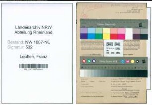 Entnazifizierung Franz Leuffen , geb. 18.08.1884 (Tierarzt)