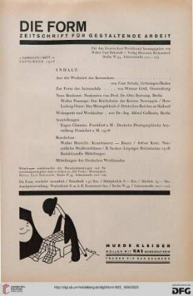 Heft 12 (September 1926)
