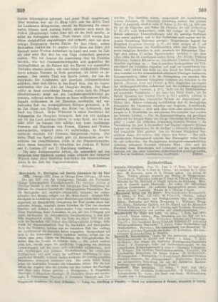 359-360 [Rezension] Theological and semitic literature for the Year 1900