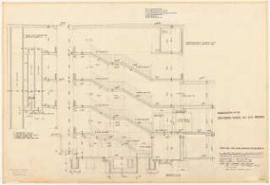 Technische Universität Berlin Elektrotechnische Institute, 2. Bauabschnitt: Schnitt C-C 1:50