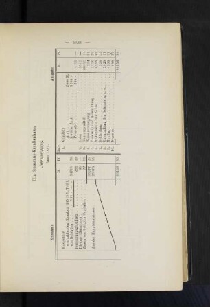 II. Seemannskrankenhaus. Jahresabrechnung. Anno 1889.