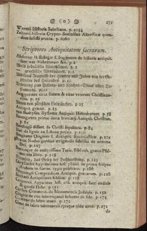 Scriptores Antiquitatum sacrarum. - Miscellanea theologica & critica.