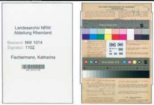 Entnazifizierung Katharina Fischermann , geb. 26.04.1901 (Geschaeftsfrau)