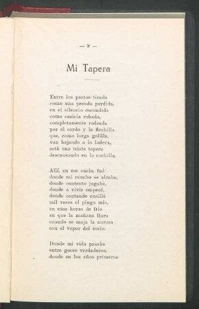 Mi Tapera