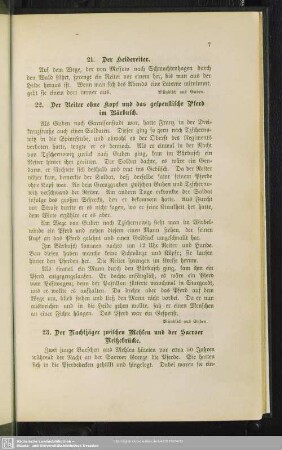 21. Der Heidereiter