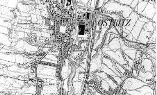 Ostritz. Meßtischblatt, Sekt. Ostritz-Nickrisch, 1919