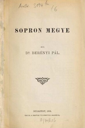Sopron megye