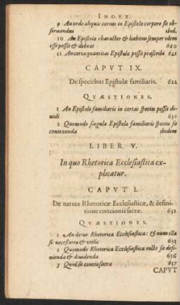 Liber V. In quo Rhetorica Ecclesiastica explicatur.
