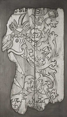 Fragment eines Chorgestühls aus der Kirche zu Chemnitz-Ebersdorf