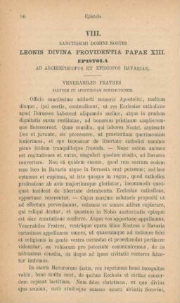 96-112 Epistola ad archiepiscopos et episcopos Bavariae