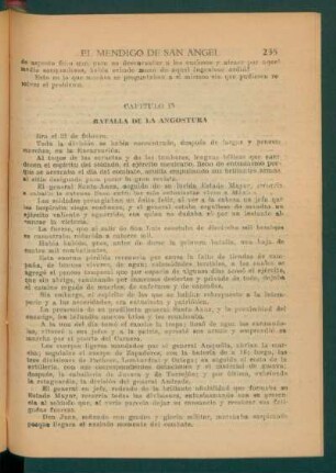 Capítulo IV - Batalla de la angostura