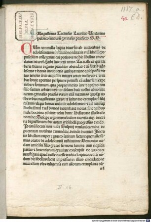 Praecepta ad Demonicum : im Anhang Gedichte von Pseudo-Vergil (Schaller-Könsgen 10135, 8966, 2425) und Martial (Epigr. 10.47)