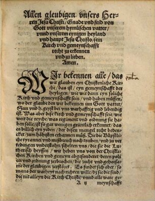 Von der waren Seelsorge, vnnd dem rechten hirten dienst, wie der selbige inn der Kirchen Christi bestellet, vnnd verrichtet werden sollen : Hierinn findestu die eygentlichen mittel, durch welche wir von diser so jämerlichen, vnd verderblichen spaltung vnd zertrennung der Religion, wider zu warer eynigkeyt der Kirchen, vnd der selbigen guter Christlicher ordnung kommen mögen. Nit alleyn den gemeynden Christi, sonder auch den pfarrern, vnd obren seer nutzlich zu wissen