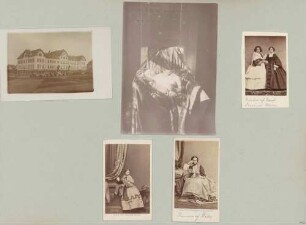 lose Bild 1: Unbekannt (Gebäude) lose Bild 2: Prinzessin Marie Alexandra von Baden lose Bild 3: Herzogin von Kent und Prinzessin Alice lose Bild 4: Prinzessin von Wales lose Bild 5: Prinzessin Louise von England