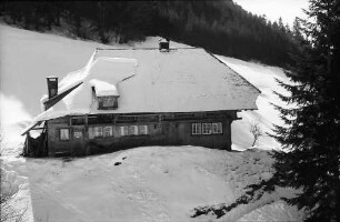 Todtmoos: Altes Schwarzwaldhaus am Hang