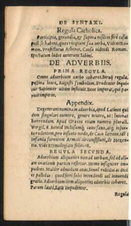 De Adverbiis.