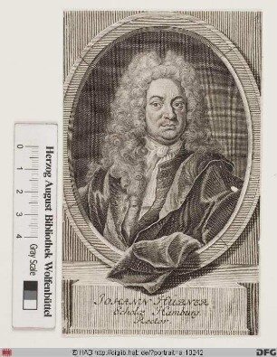 Bildnis Johann Hübner (II)