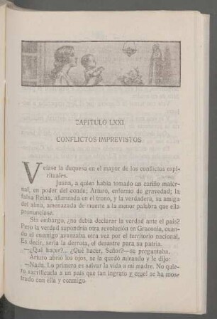 Capítulo LXXI - Conflictos imprevistos