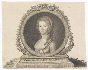 Bildnis der Christiane Elise Keilholz