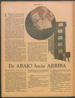 De abajo hacia arriba : Novela corta por Elsa Durando