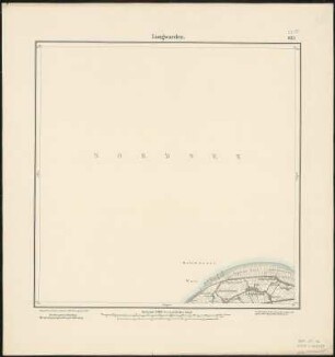 Meßtischblatt 923 : Langwarden, 1892 : Langwarden. - Aufn. 1891. - 1:25000. - [Berlin]: Reichsamt für Landesaufnahme, 1892. - 1 Kt.