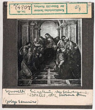 Luca Signorelli: Einsetzung des Sakraments, Cortona, Dom