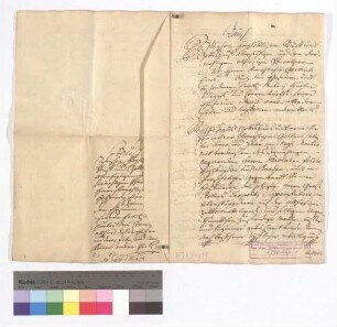 Das Kloster Allerheiligen beziehungsweise die Pfarrei Oppenau einerseits und Franz Antoni Hueber, Kronenwirt zu Oppenau, und dessen Ehefrau andererseits, tauschen näher beschriebene Güterstücke (Matten) auf dem sogenannten Zettelmatten zu Oppenau.