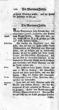 Die Marianen Inseln