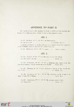 Appendix to Part II