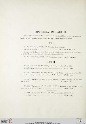 Appendix to Part II