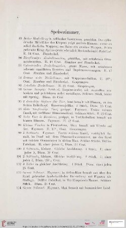 Speisezimmer (Nr. 89 - 224)