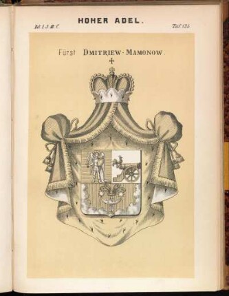 Taf. 125. Fürst Dmitriew - Mamonow. †