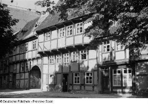 Ansicht Fachwerkhäuser in der Hohen Straße
