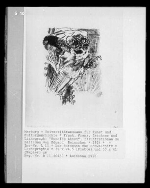 "Runolds Ahnen", Illustrationen zu Balladen von Eduard Reinacher — Der Ratsmann von Schweidnitz