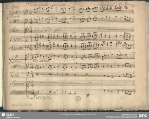Lucio Papirio. Excerpts - Mus.1-F-82,12-5 : S, orch, bc