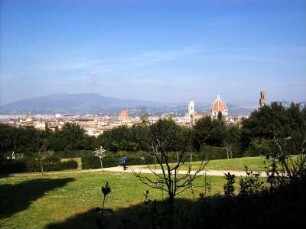 Florenz: Stadtansicht vom Boboli-Garten