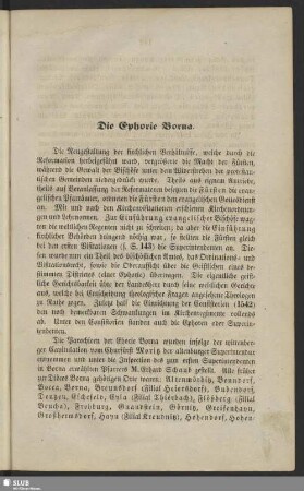Die Ephorie Borna