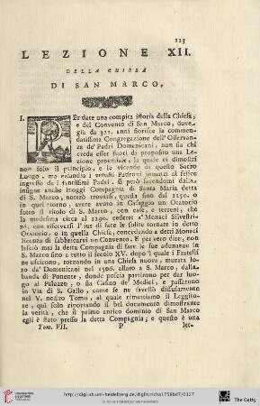 Lezione XII.