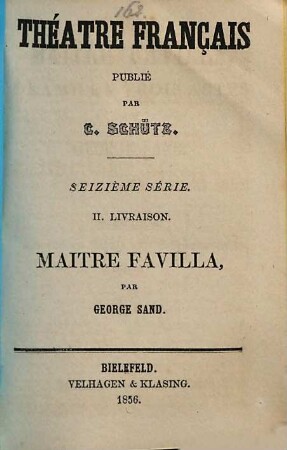 Maitre Favilla : [drame en trois Maitre Favilla]
