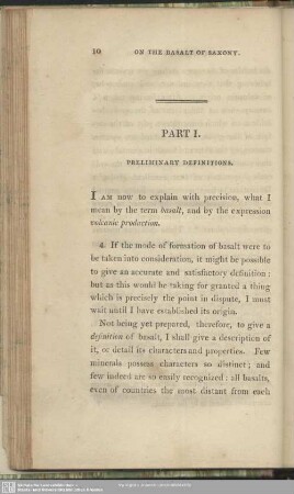 Part I. Preliminary Definitions