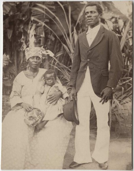 Familie aus Surinam (Maroons?)