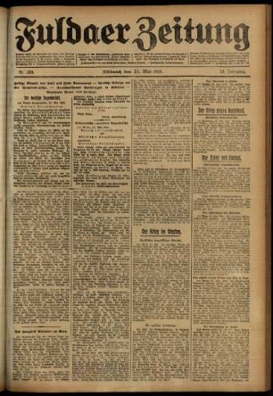 Ausgabe vom Mittwoch, den 24. Mai 1916.