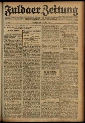 Ausgabe vom Mittwoch, den 24. Mai 1916.