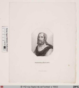 Bildnis Plinius d. Ä. (Caius Plinius Secundus)