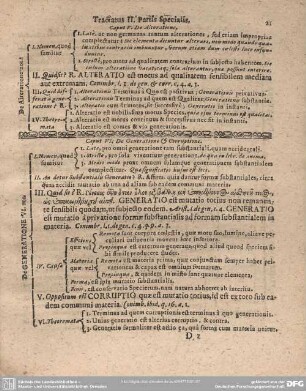 Caput VI. De Generatione & Corruptione.