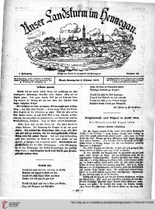 Hefte 49-52, Februar 1917